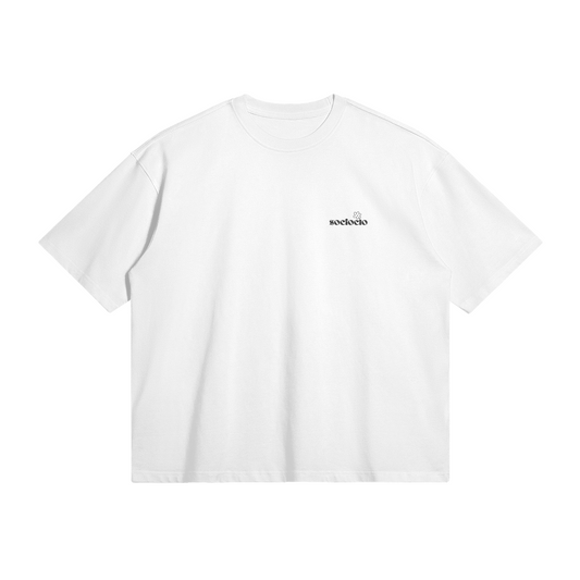 raw basic t-shirt - socioclo logo black